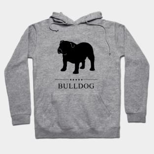 Bulldog Black Silhouette Hoodie